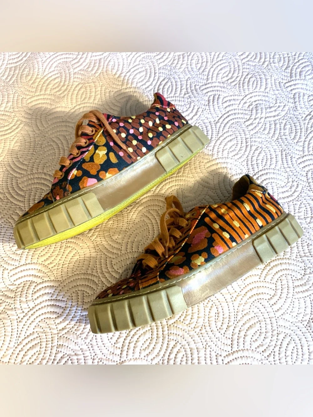 FARM Rio Multicolor Animal Print Canvas Shoe- Women’s Size 9